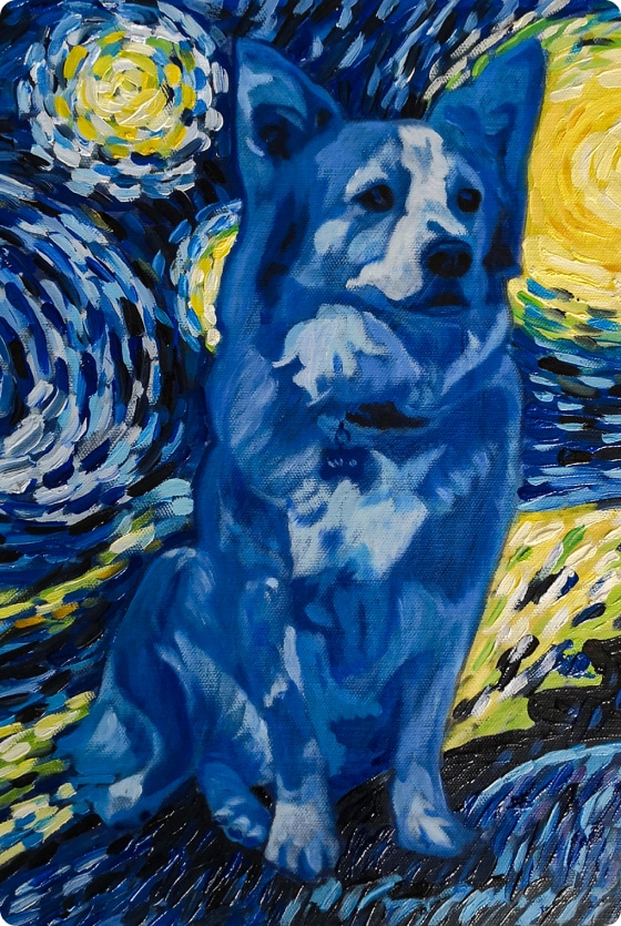 Van Gogh Style Painting