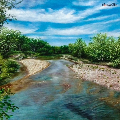 Landscape Oil Portraits